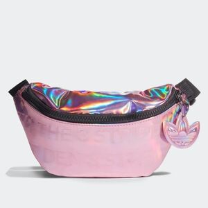 Adidas Original Iridescent Waist Bag (Hazy Rose)
